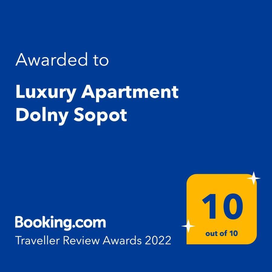 Eternity Luxury Apartment Dolny 索波特 外观 照片